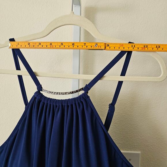 MAGICSUIT Navy Blue Parker Underwire Tummy Control Convertible Swim Dress Sz 12 - Picture 14 of 16